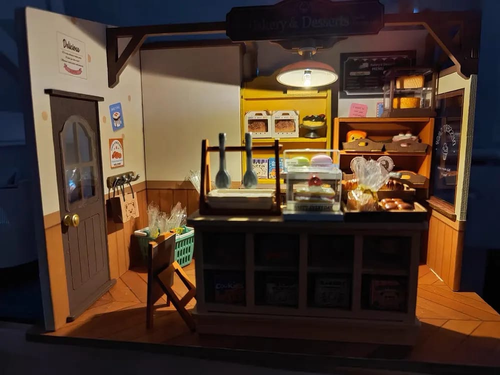 Customer photo review of Maison miniature La Maison de Pâtisserie de Becka