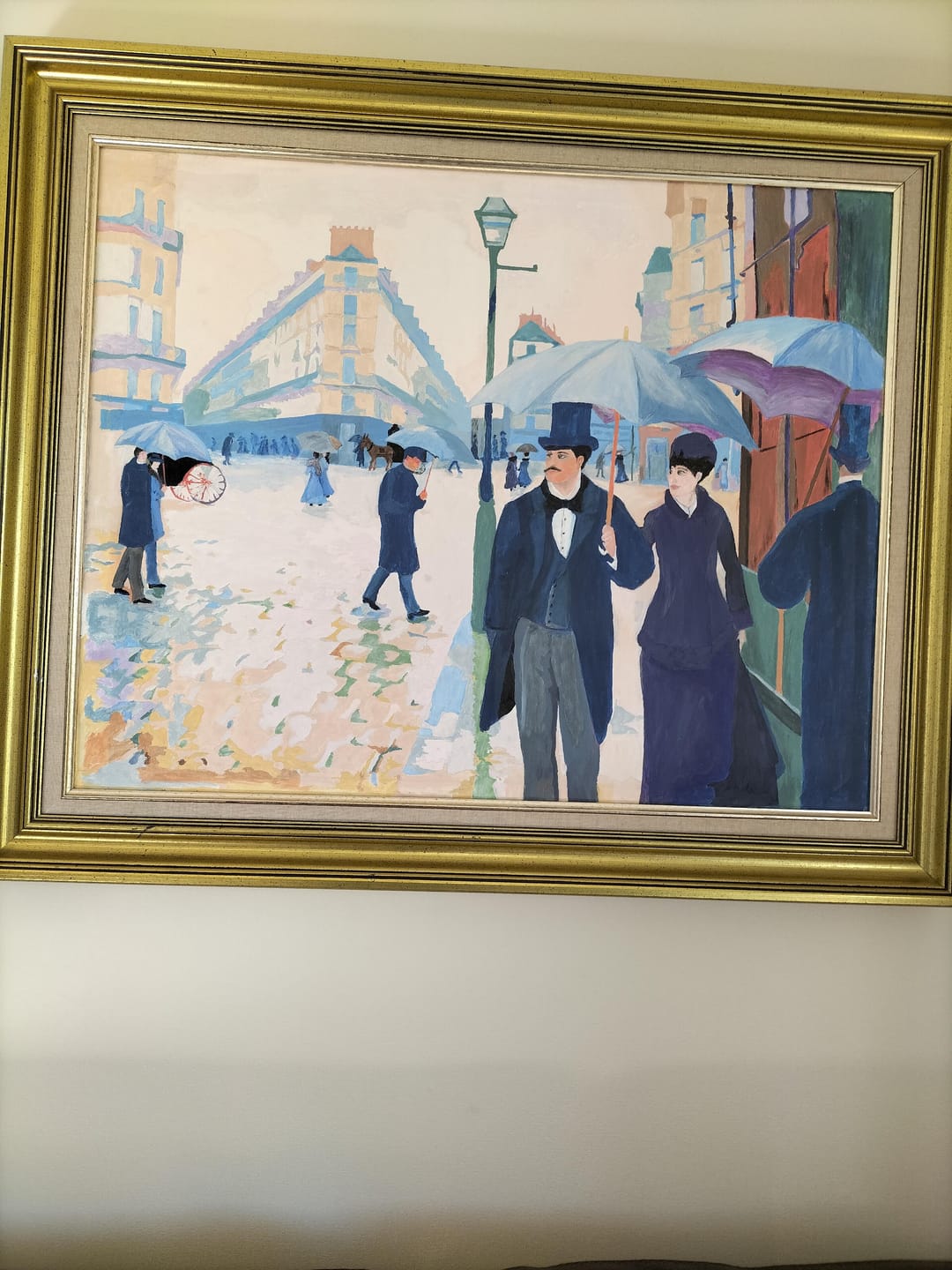Customer photo review of Rue de Paris, temps de pluie - Gustave Caillebotte