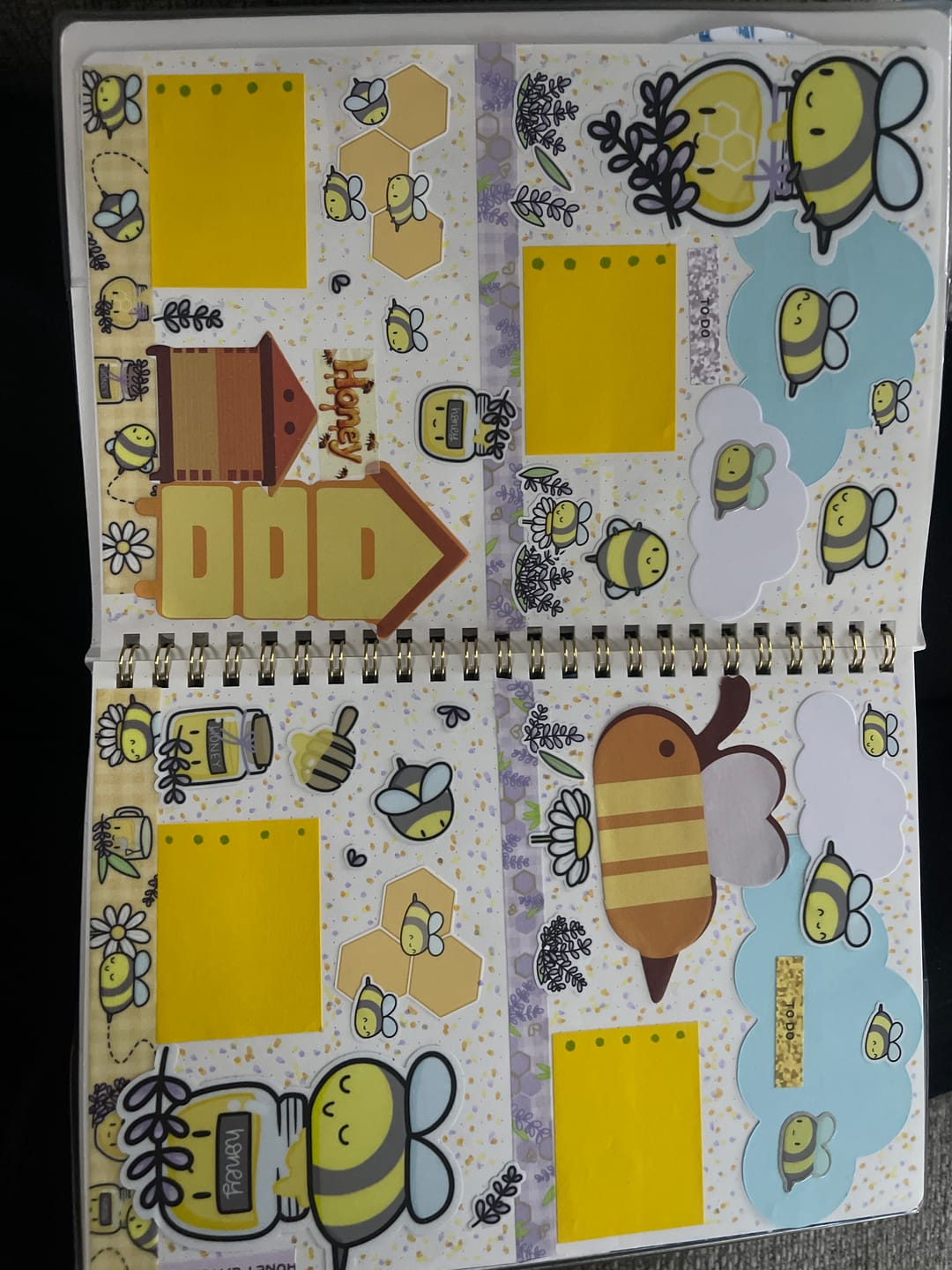 Customer photo review of Honey Lavender Journal Pack