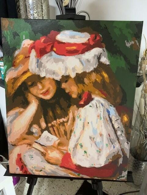 Customer photo review of Jeunes Filles Lisant - Renoir