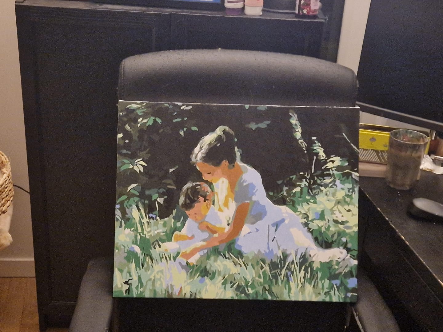 Customer photo review of Mère en Enfant dans l'Herbe