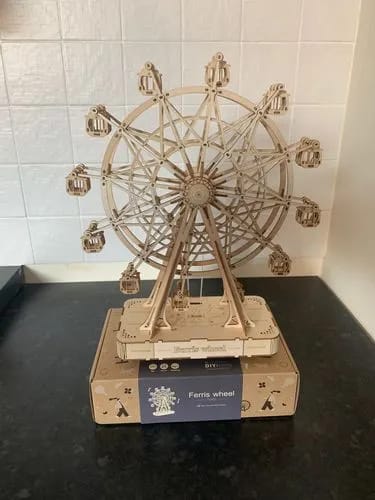 Customer photo review of Puzzle 3D Boîte à musique Grande roue