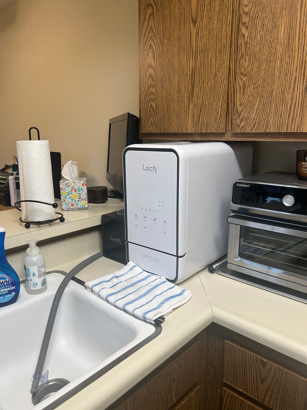 Customer photo review of Capsule Dishwasher