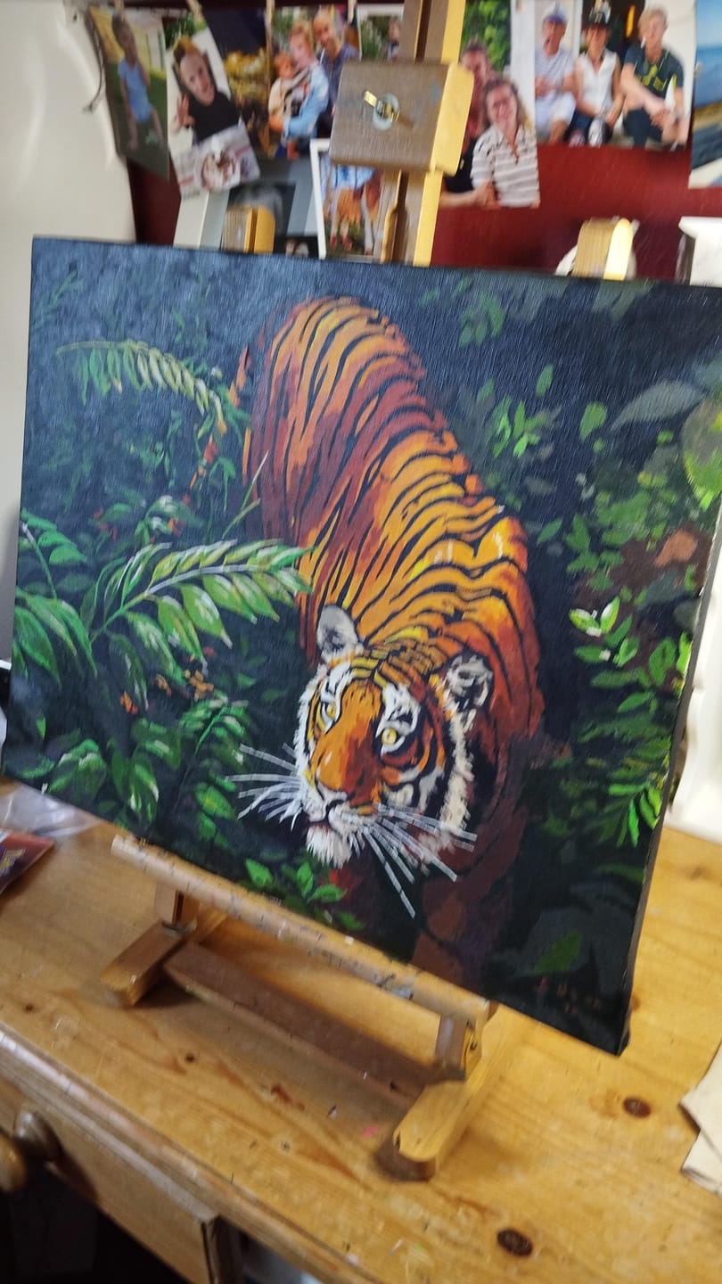 Customer photo review of Tigre dans les fougères