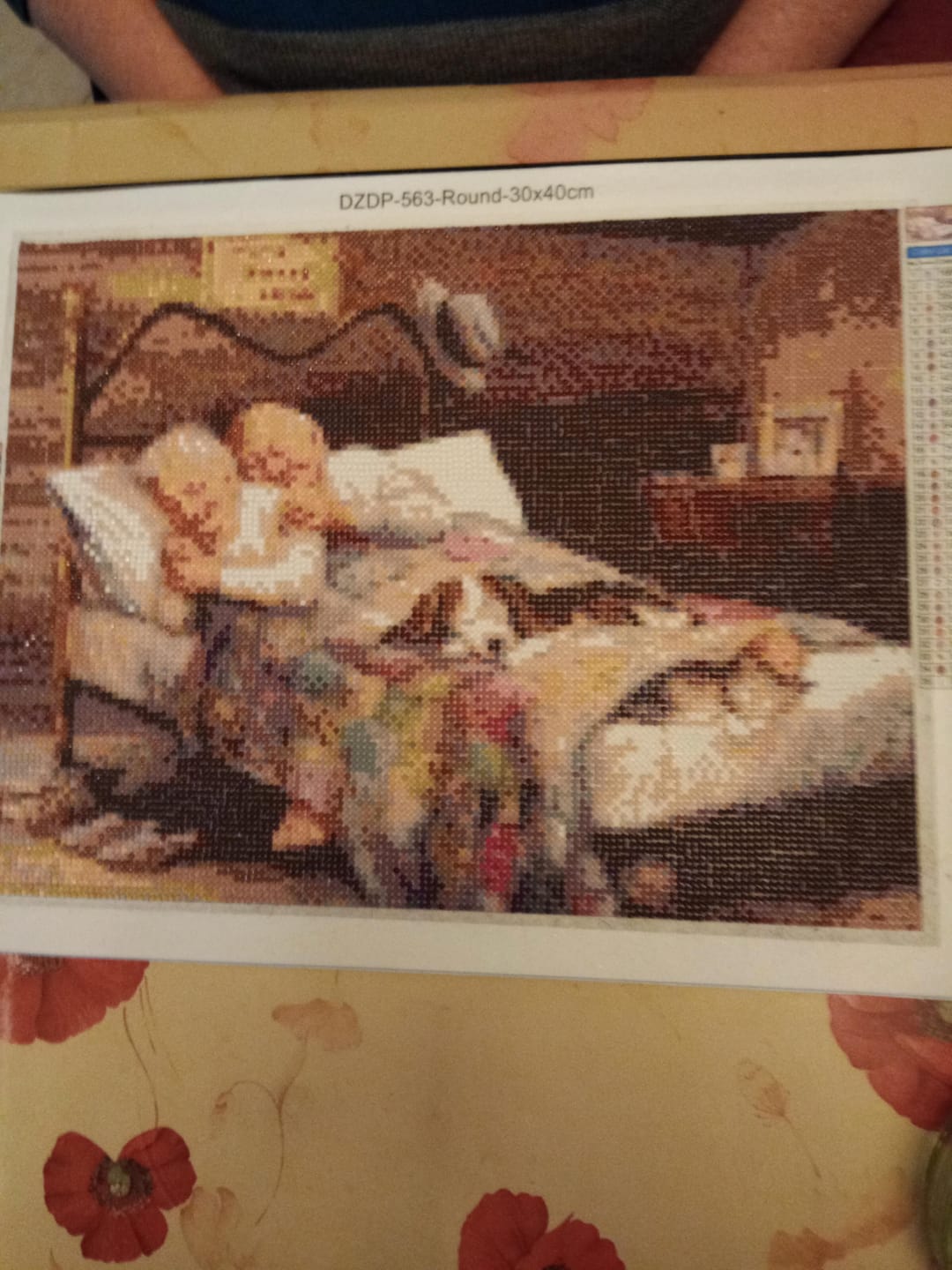 Customer photo review of Broderie Diamant - Papy et Mammy