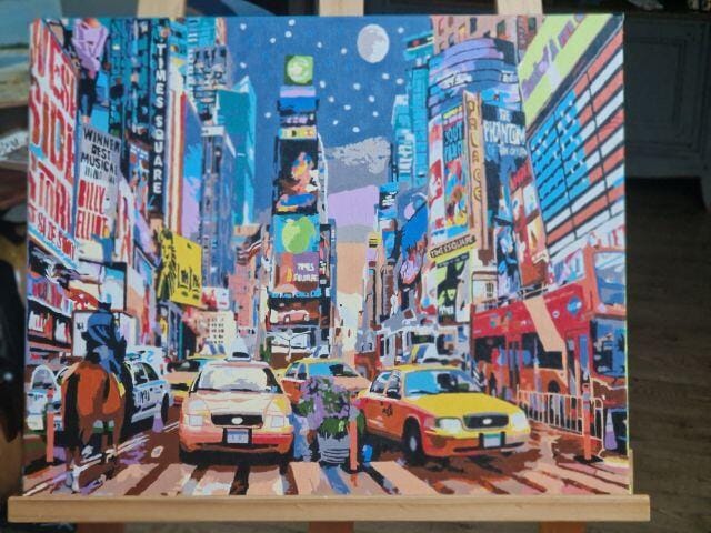 Customer photo review of Nuit à Timesquare