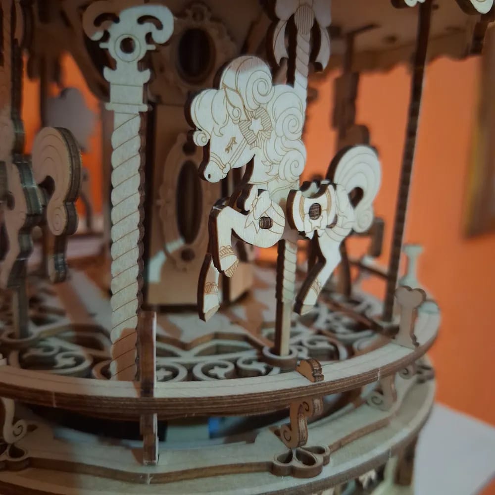 Customer photo review of Puzzle 3D Carrousel romantique