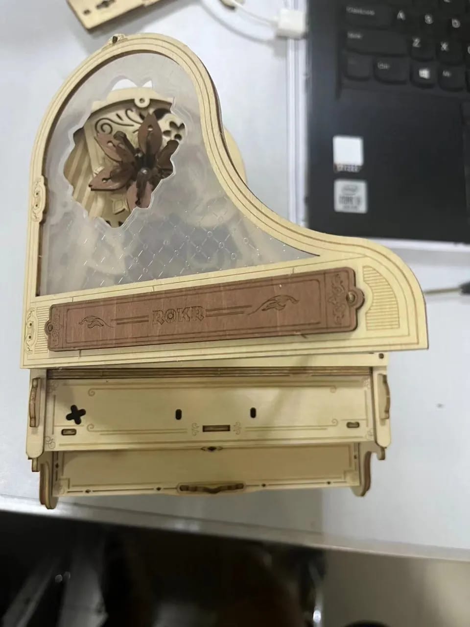 Customer photo review of Puzzle 3D Piano magique