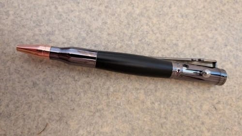 Customer photo review of Luxury Heavy Metal Ballpoint Pen