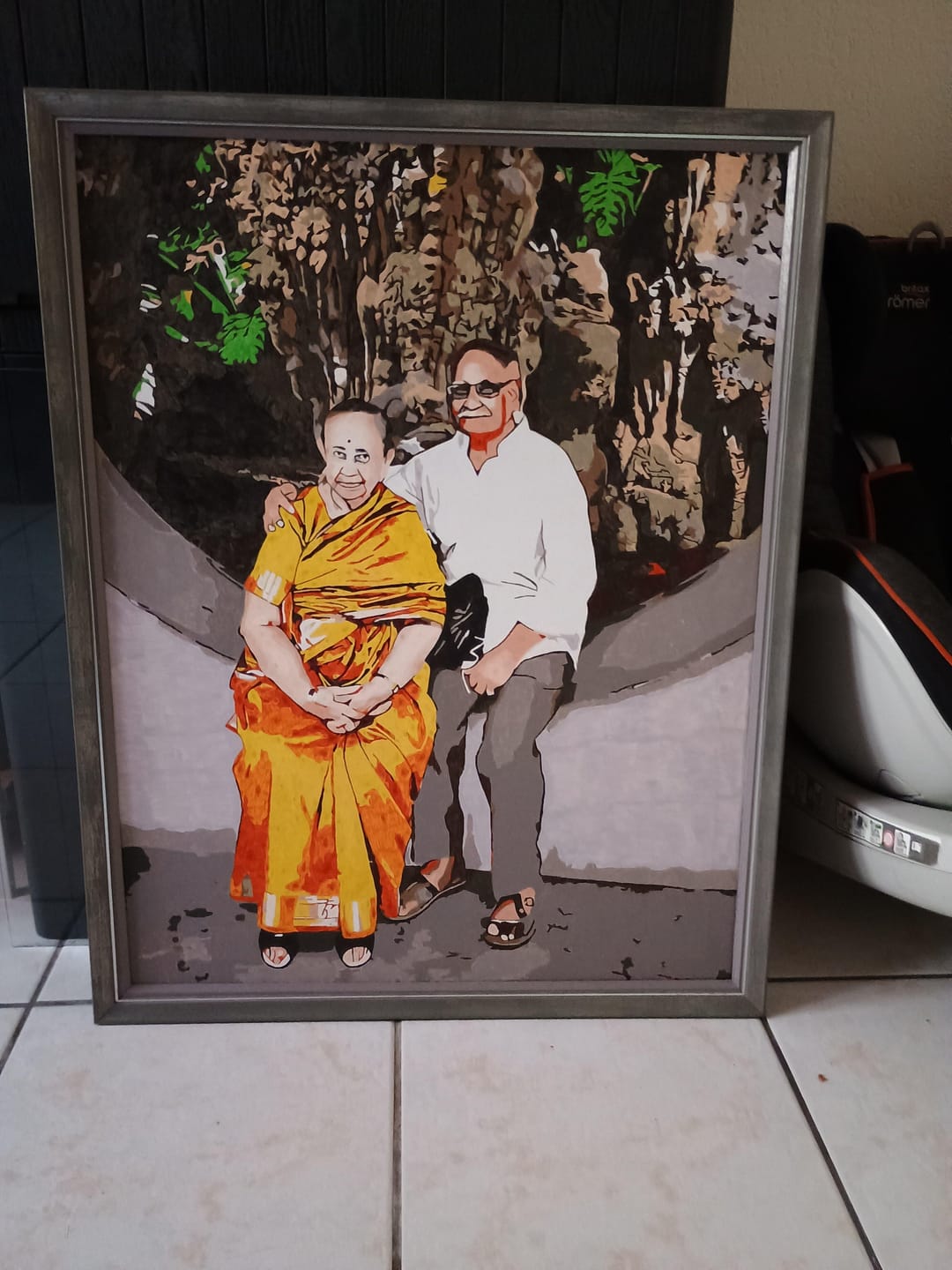 Customer photo review of Kit Personnalisé 40x50cm - 80x120cm Réalisation graphique GRATUITE