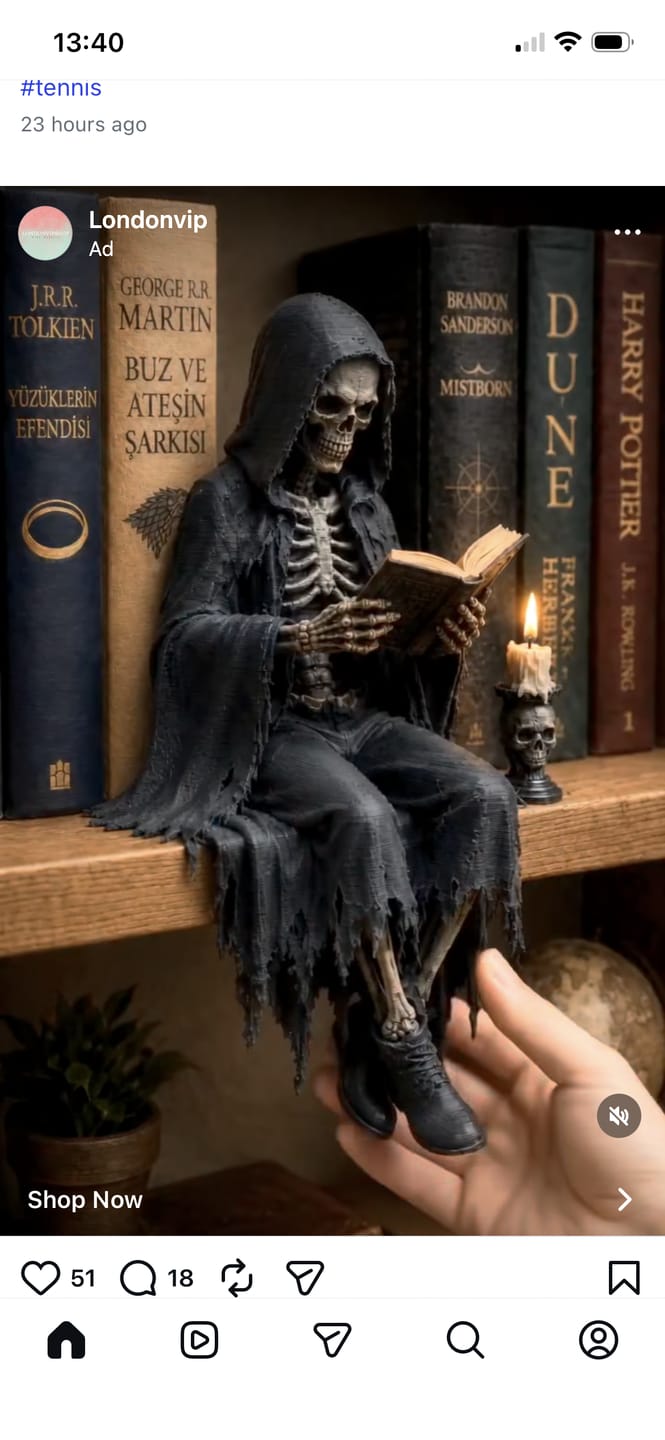 Customer photo review of Gothic Dark Fantasy Figure