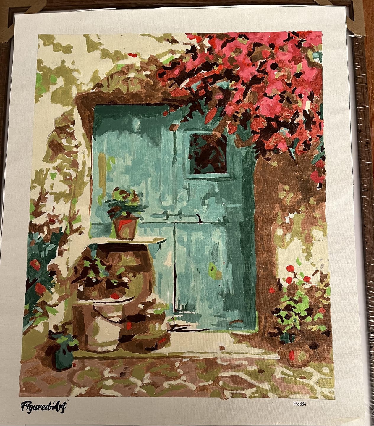 Customer photo review of Entrée fleurie