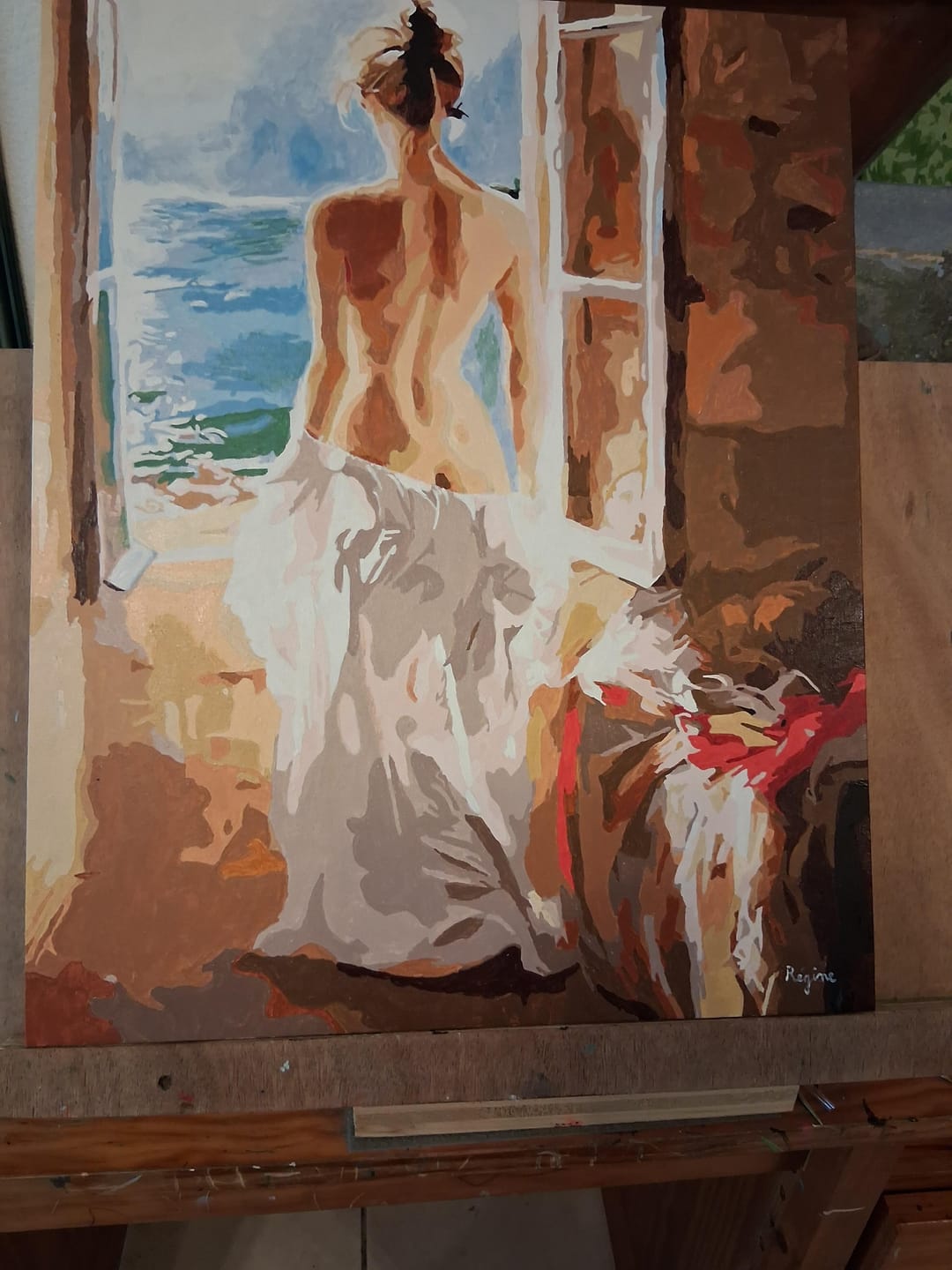Customer photo review of Femme dénudée et grand Soleil
