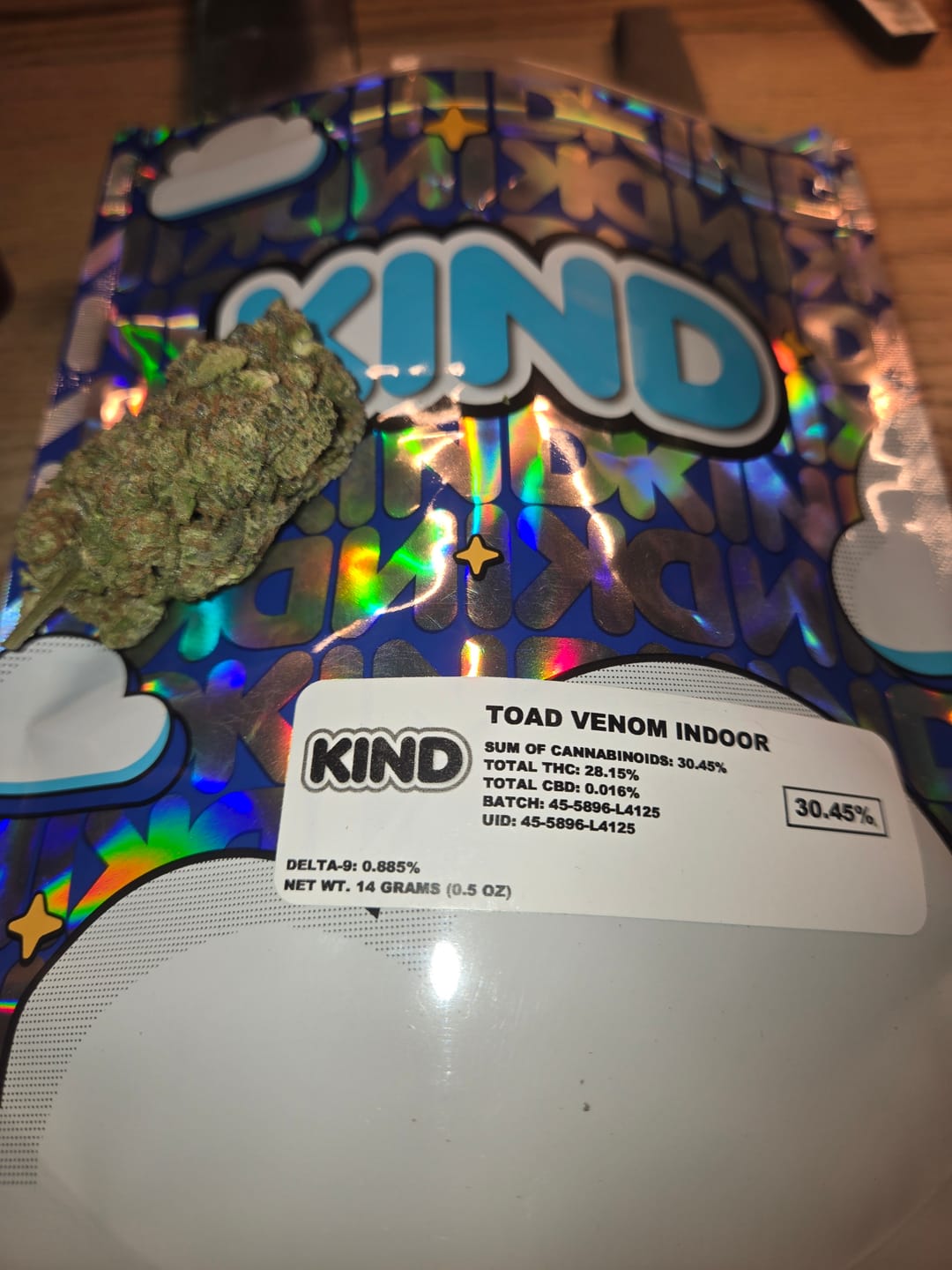 Customer photo review of West West Brand - King Louis XIII - 14 Grams - Indica