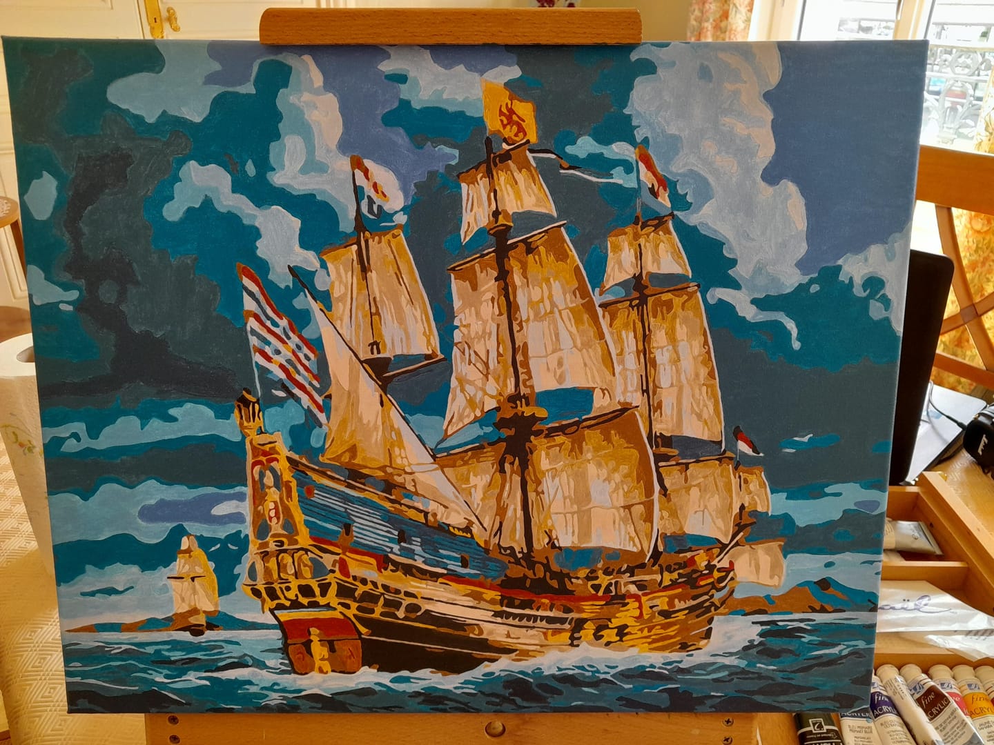 Customer photo review of Voilier en mer