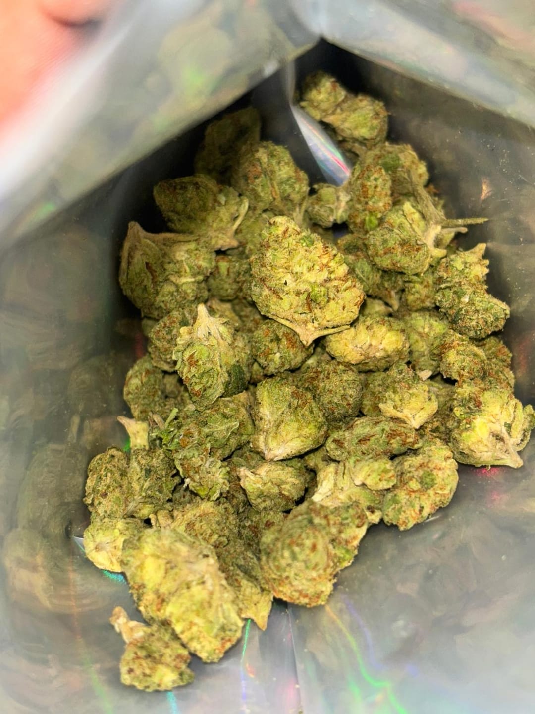 Customer photo review of Raspberry Kush - Minis - 28 Grams - Indica