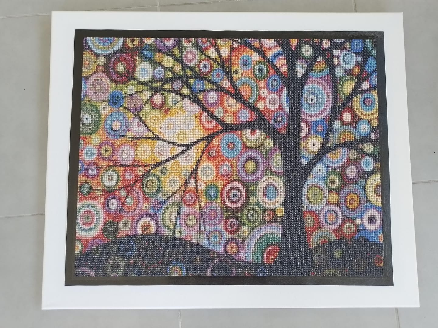 Customer photo review of Broderie Diamant - Arbre de Vie