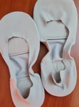 Customer photo review of Step Comfort™ Calcetines de alivio terapéutico