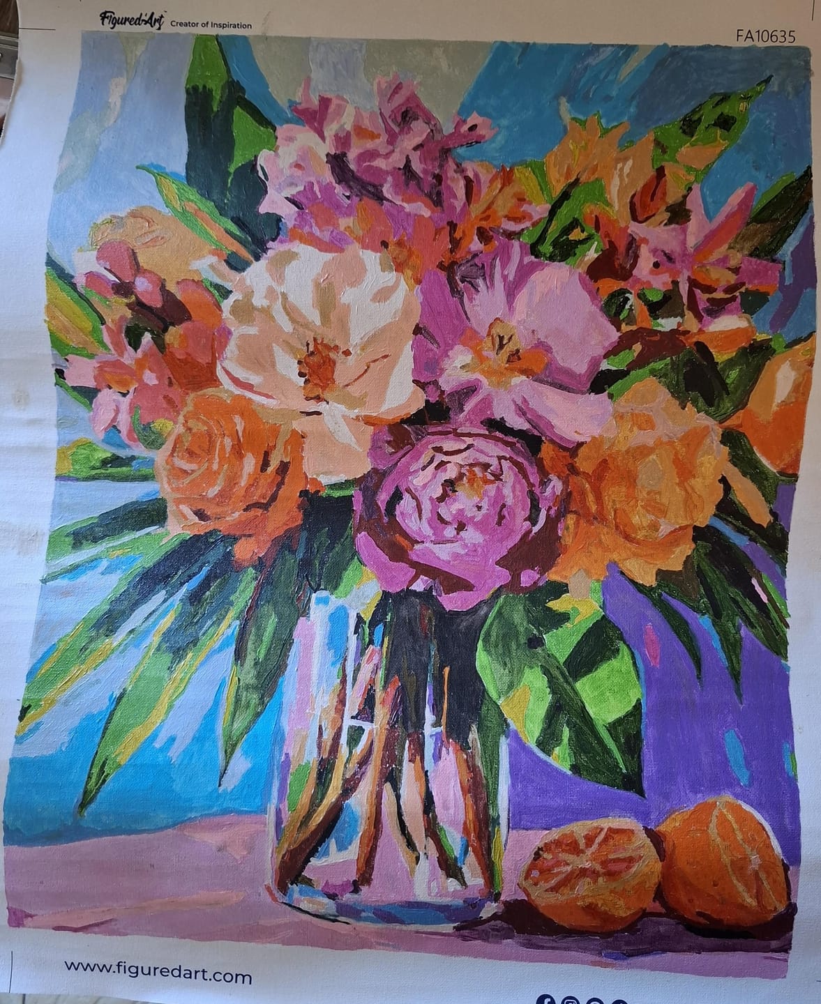 Customer photo review of Bouquet lumineux