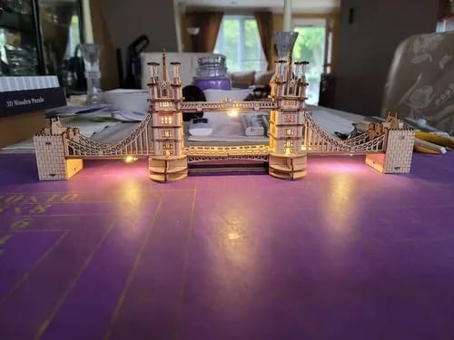 Customer photo review of Puzzle 3D Pont de la Tour