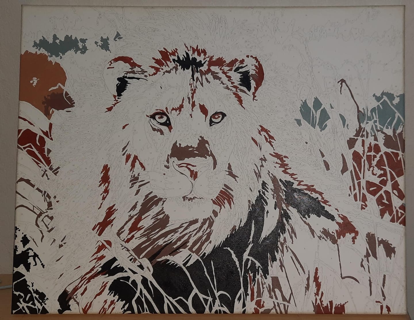 Customer photo review of Lion dans la savane