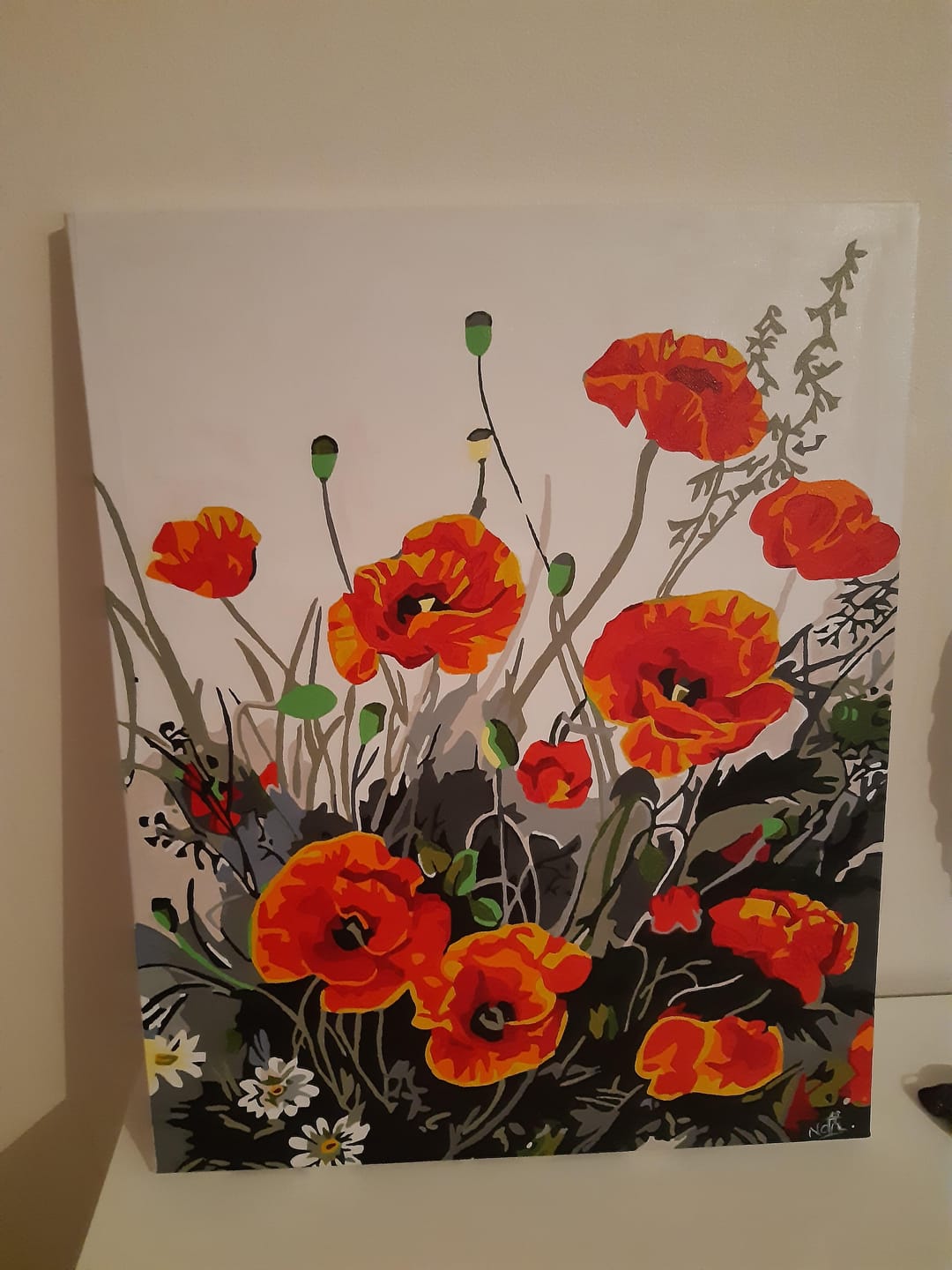 Customer photo review of Coquelicots rouges