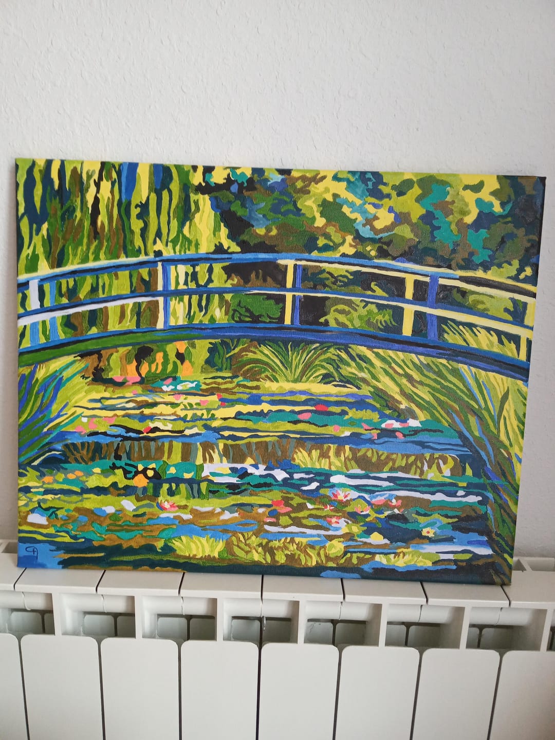 Customer photo review of Le Bassin aux nymphéas Monet