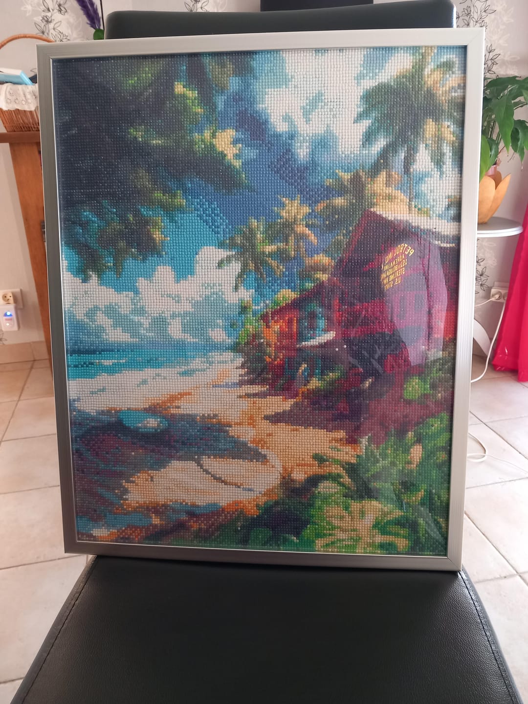 Customer photo review of Broderie Diamant - Village de surf
