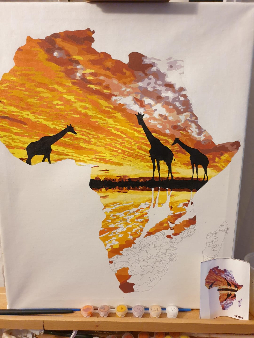 Customer photo review of L’Afrique et Girafes