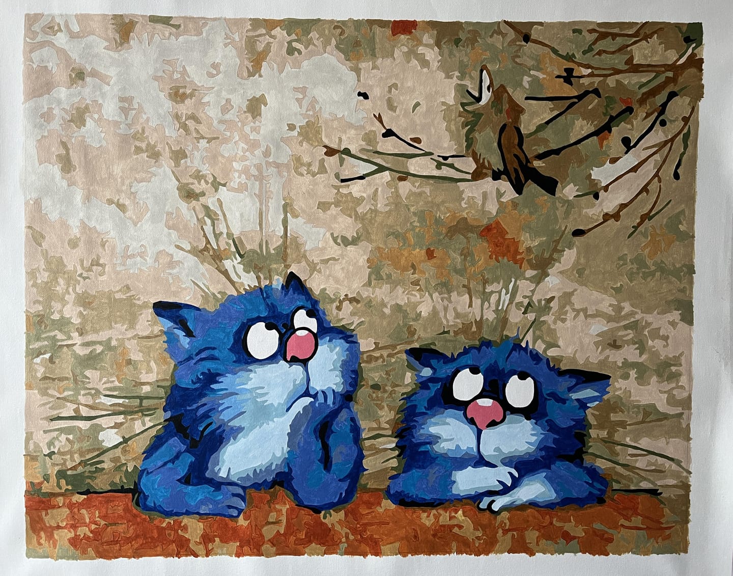 Customer photo review of Petits Chats Bleus