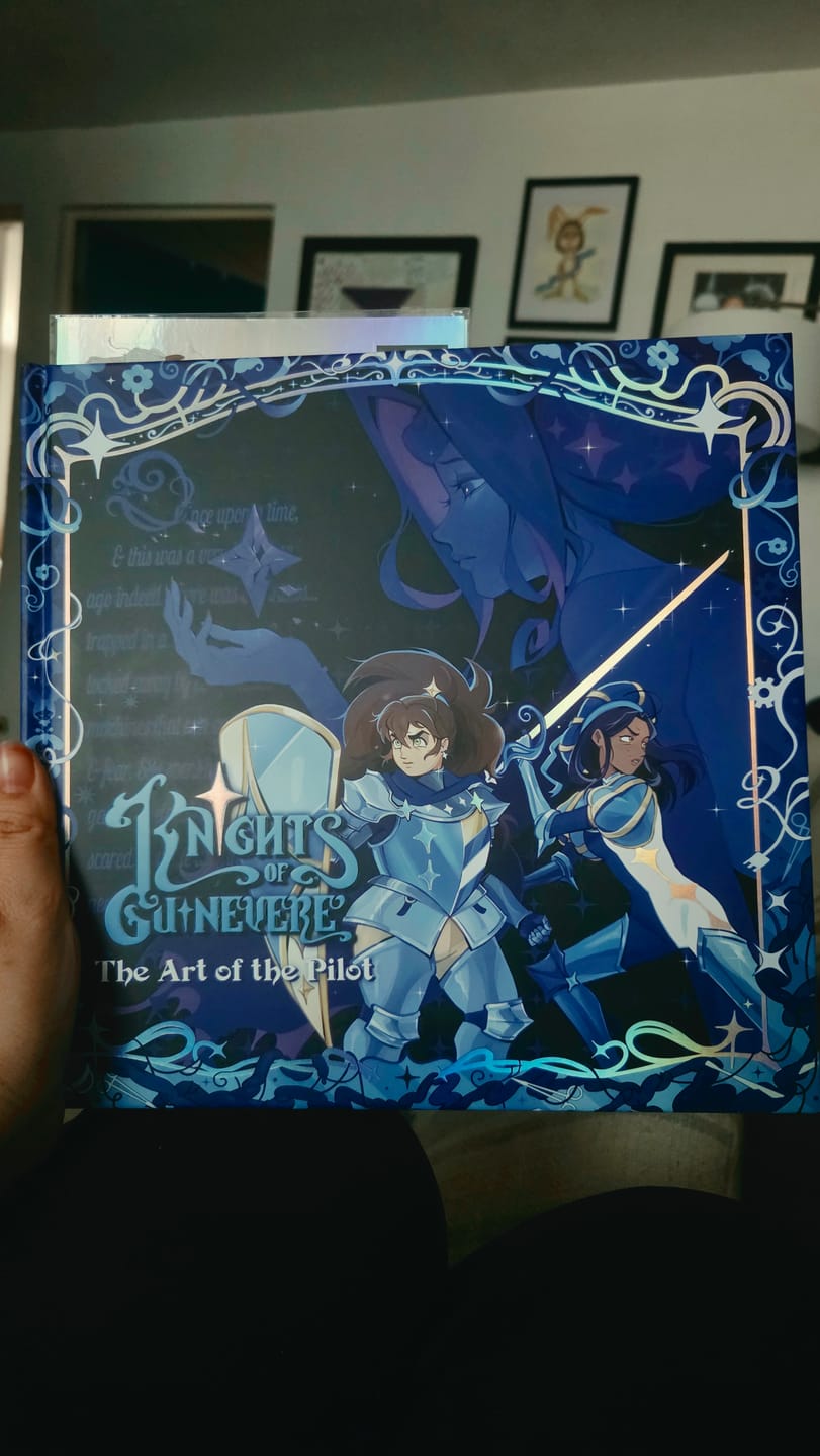 Customer photo review of Art of the Pilot Book - Knights of Guinevere