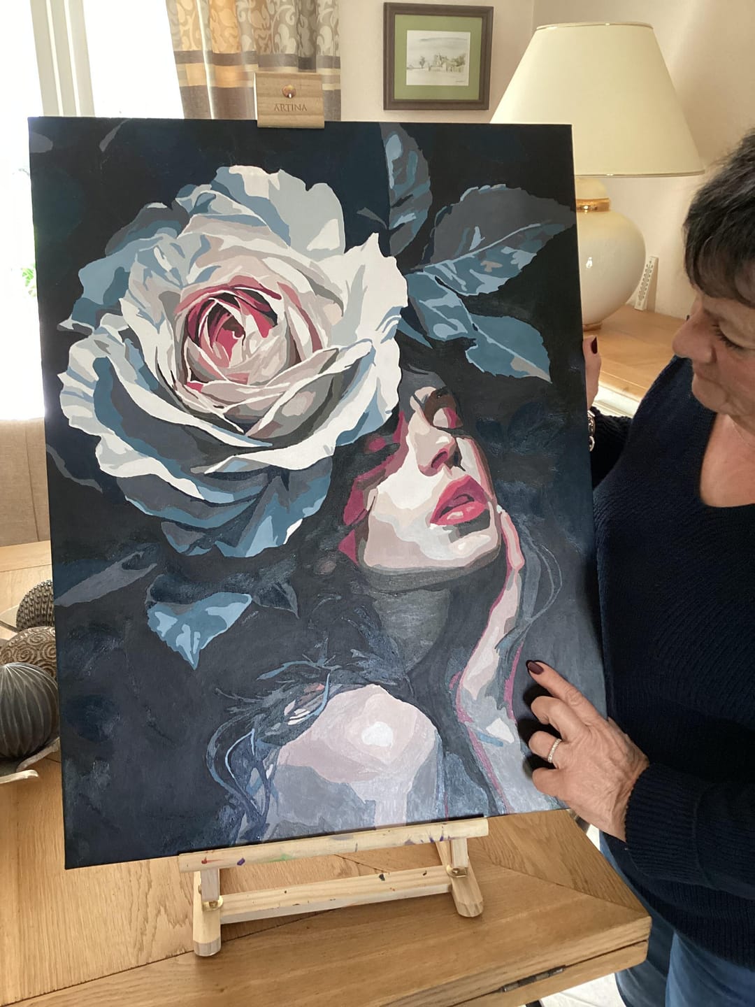 Customer photo review of Femme à la Rose