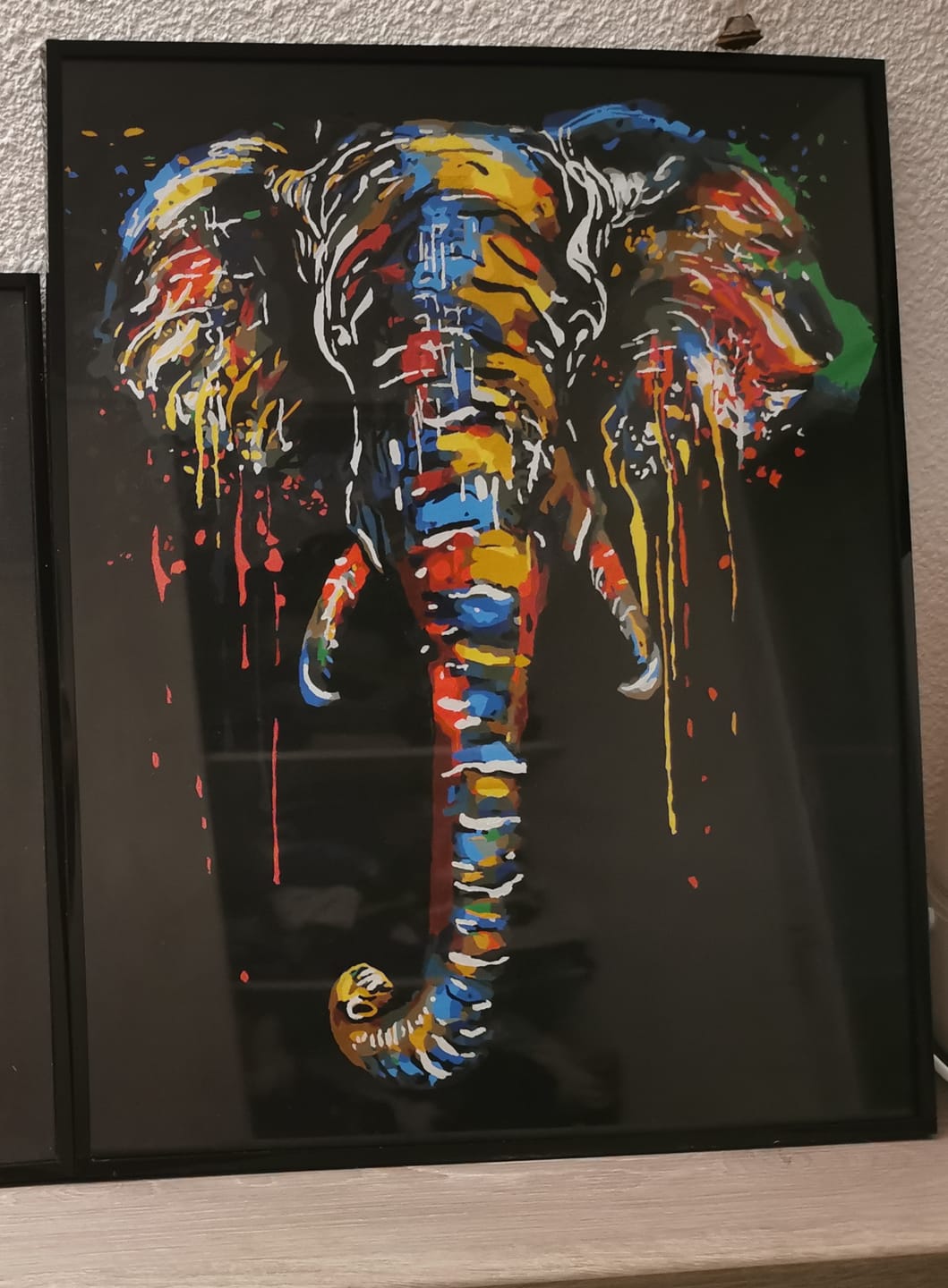 Customer photo review of Peinture Elephant