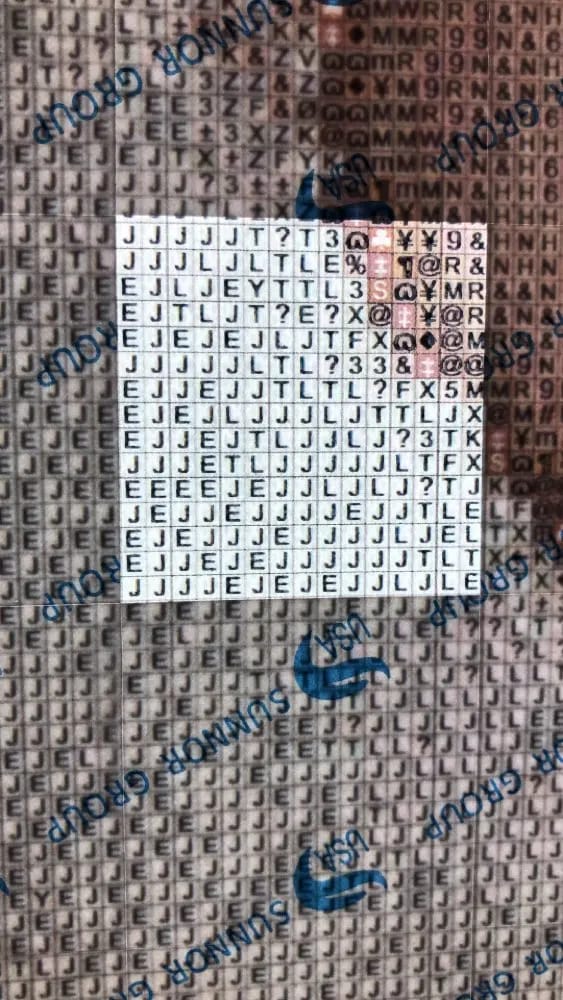 Customer photo review of Diamond Painting Personnalisé