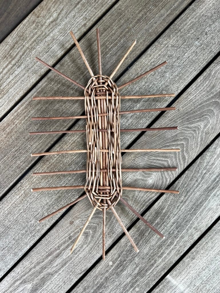 Customer photo review of The Oval Basket Course and Kit
