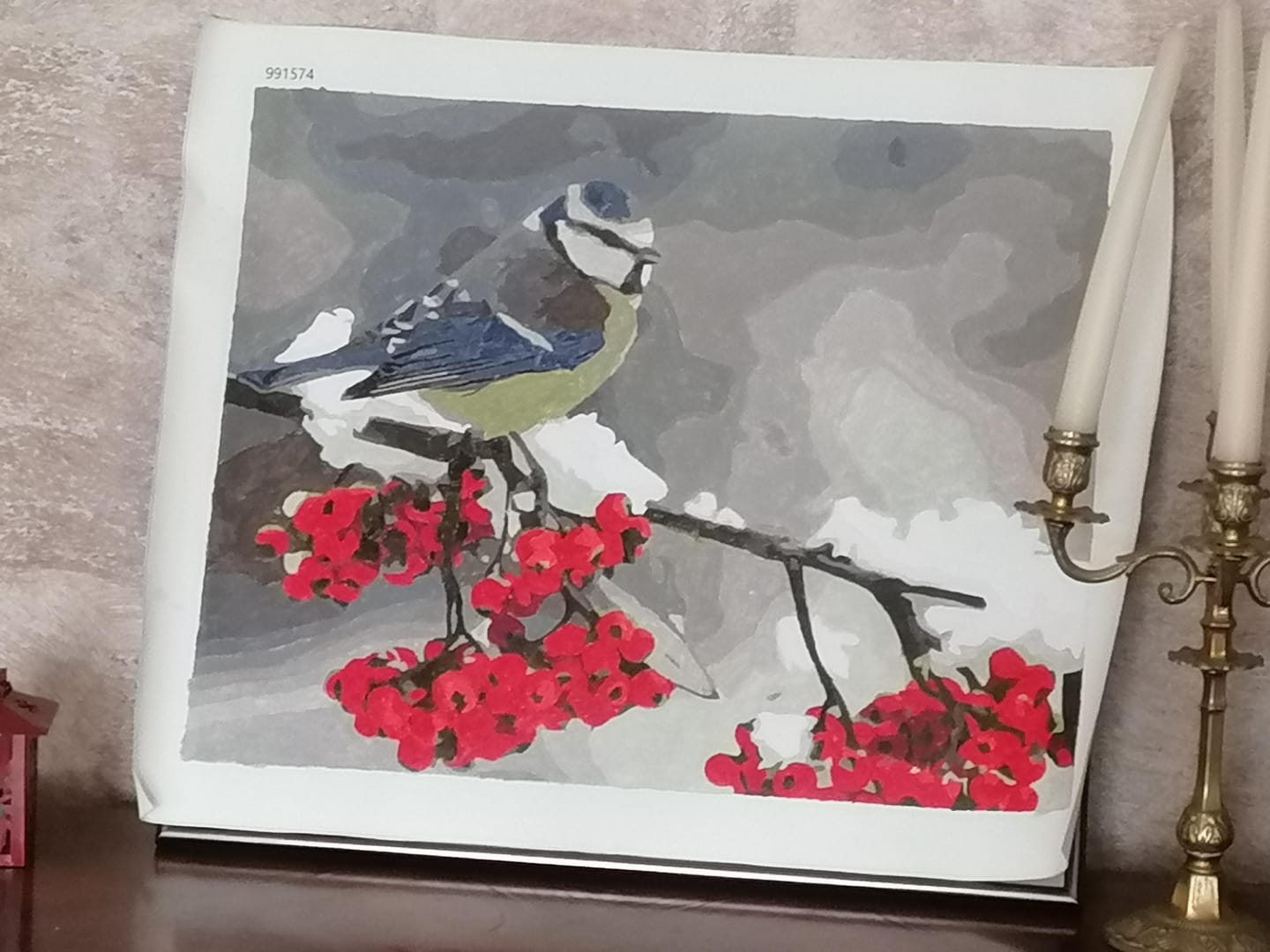 Customer photo review of Oiseau et Fruits rouges
