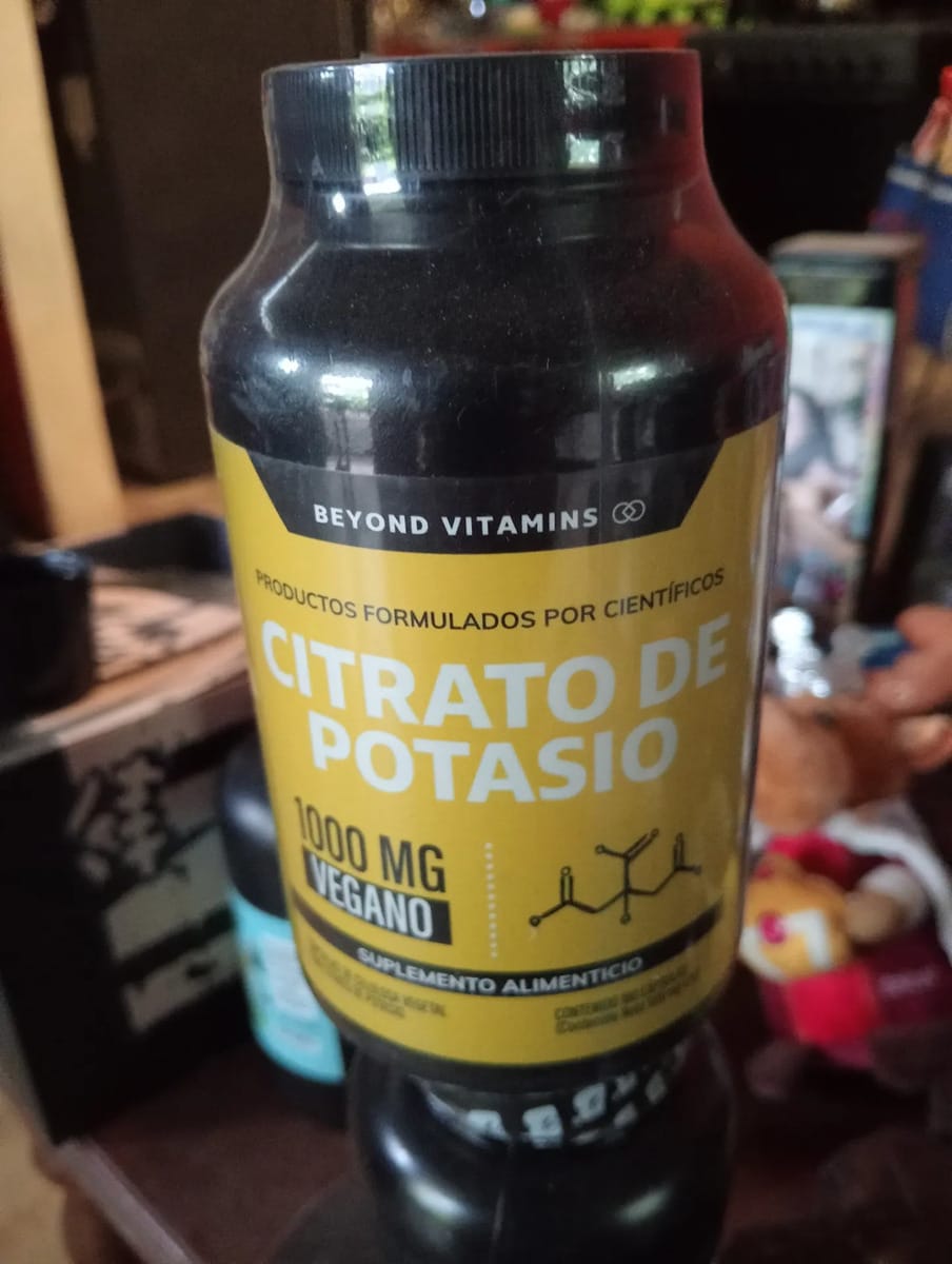 Customer photo review of Citrato de potasio 60 Caps