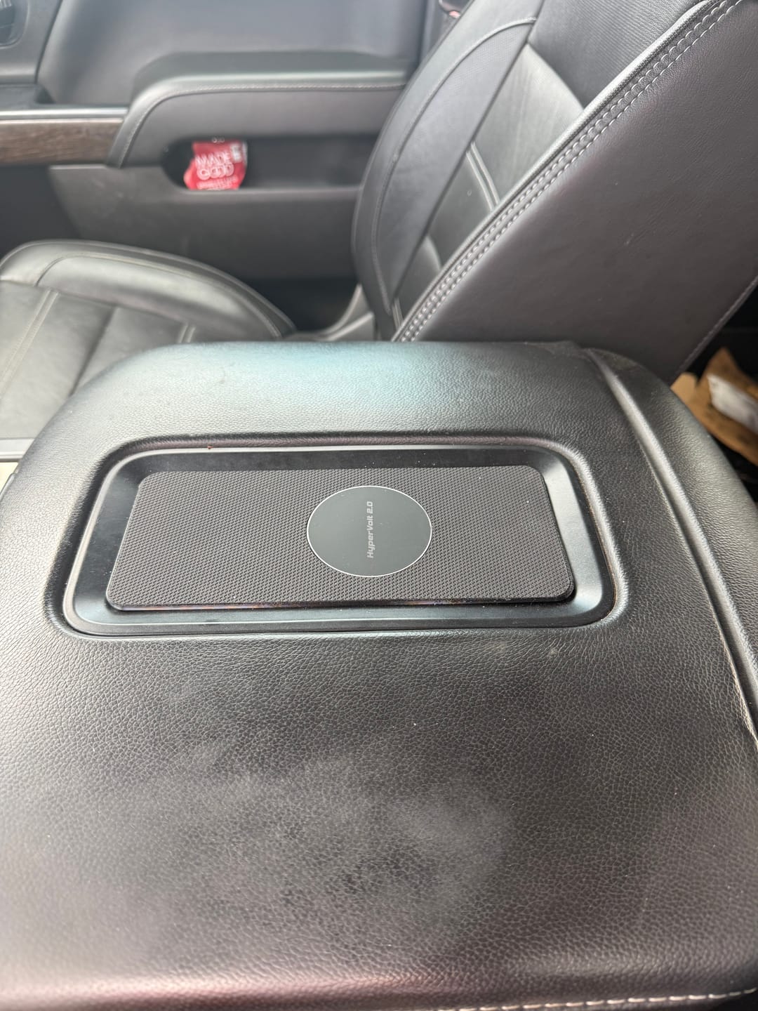 Customer photo review of HyperVolt 2.0 - GMC & Chevy Magsafe Console Charger Upgraded