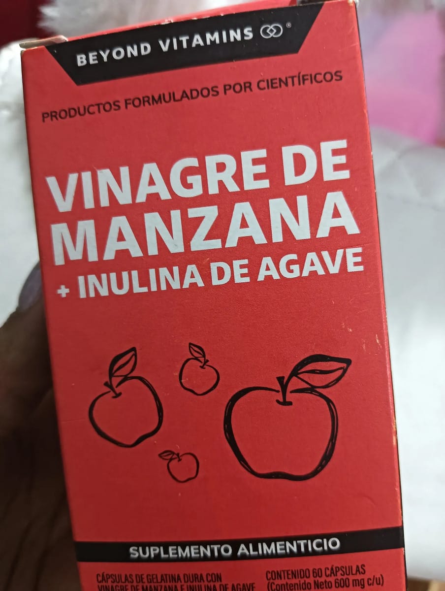 Customer photo review of Vinagre de Manzana + Inulina de Agave 150 caps