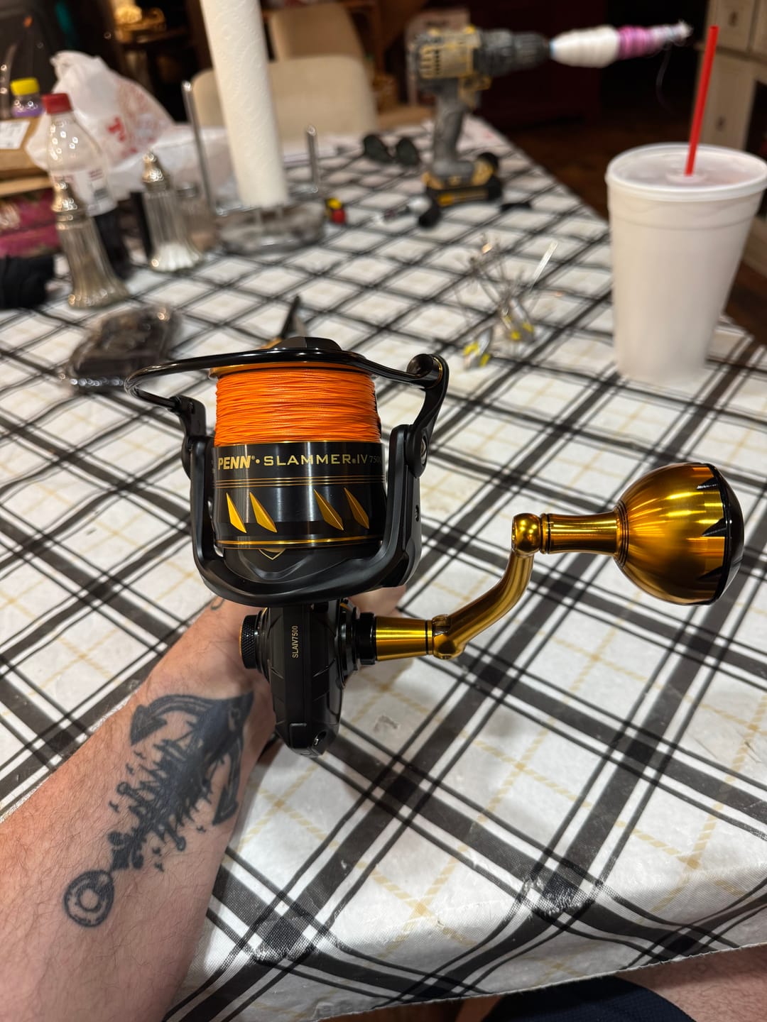 Customer photo review of 8 Strand Braided Fishing Line Series - Super Sleek & Smooth Braided Fishing Line - High Performance Fishing Line For Saltwater & Freshwater