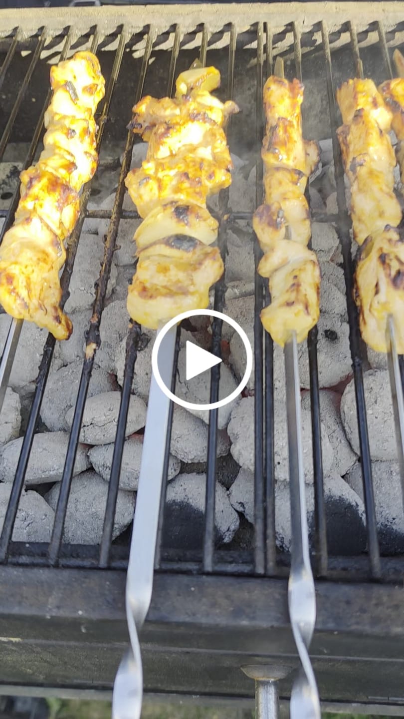 Customer video review of Hähnchen-Schaschlik Süß-Sauer – fruchtig-pikant & exotisch | mySchaschlik
