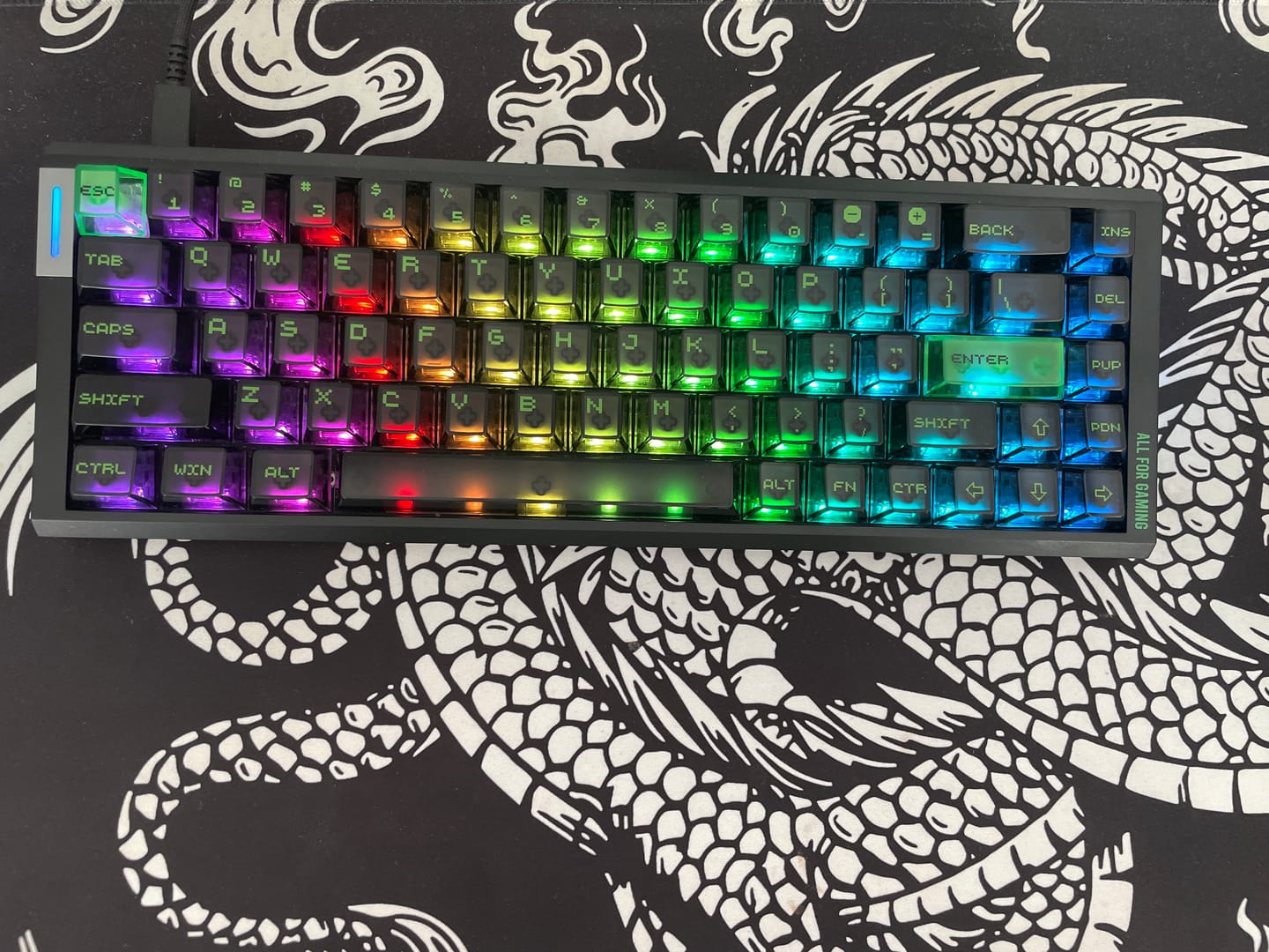 Customer photo review of ATK RS6 Air Klavye (Manyetik Switch / HE)