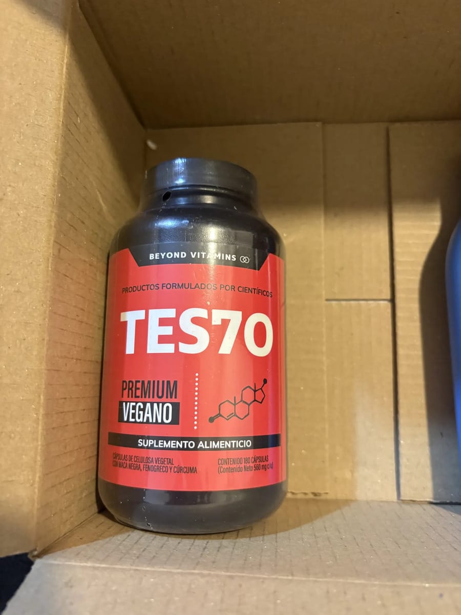 Customer photo review of TES70 180 caps