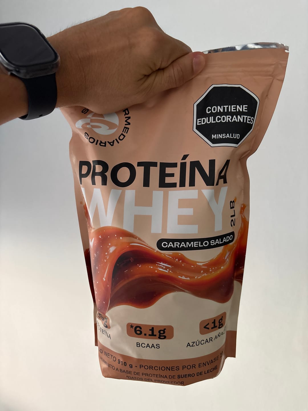Customer photo review of Proteína Whey - Caramelo Salado