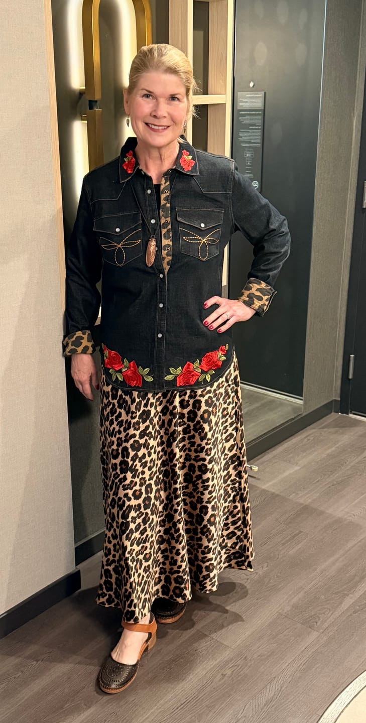 Customer photo review of Rancher’s Sweetheart Button Up