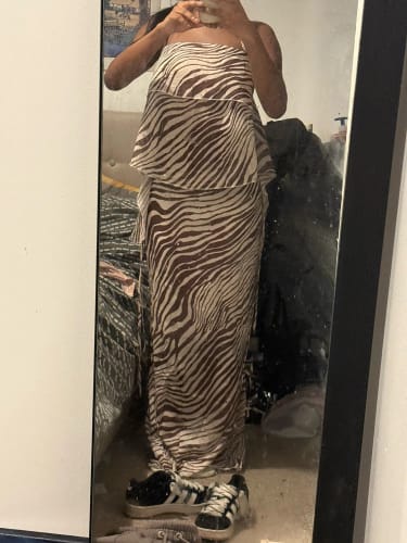 Customer photo review of Savannah Zebra Stripe Mermaid Set