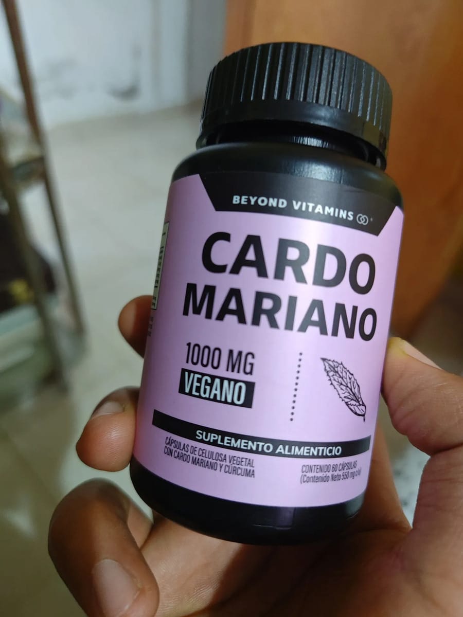 Customer photo review of Cardo Mariano - 60 cápsulas