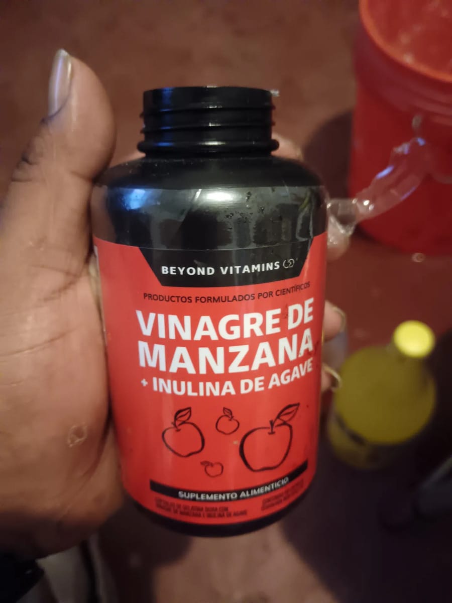 Customer photo review of Vinagre de Manzana + Inulina de Agave 150 caps