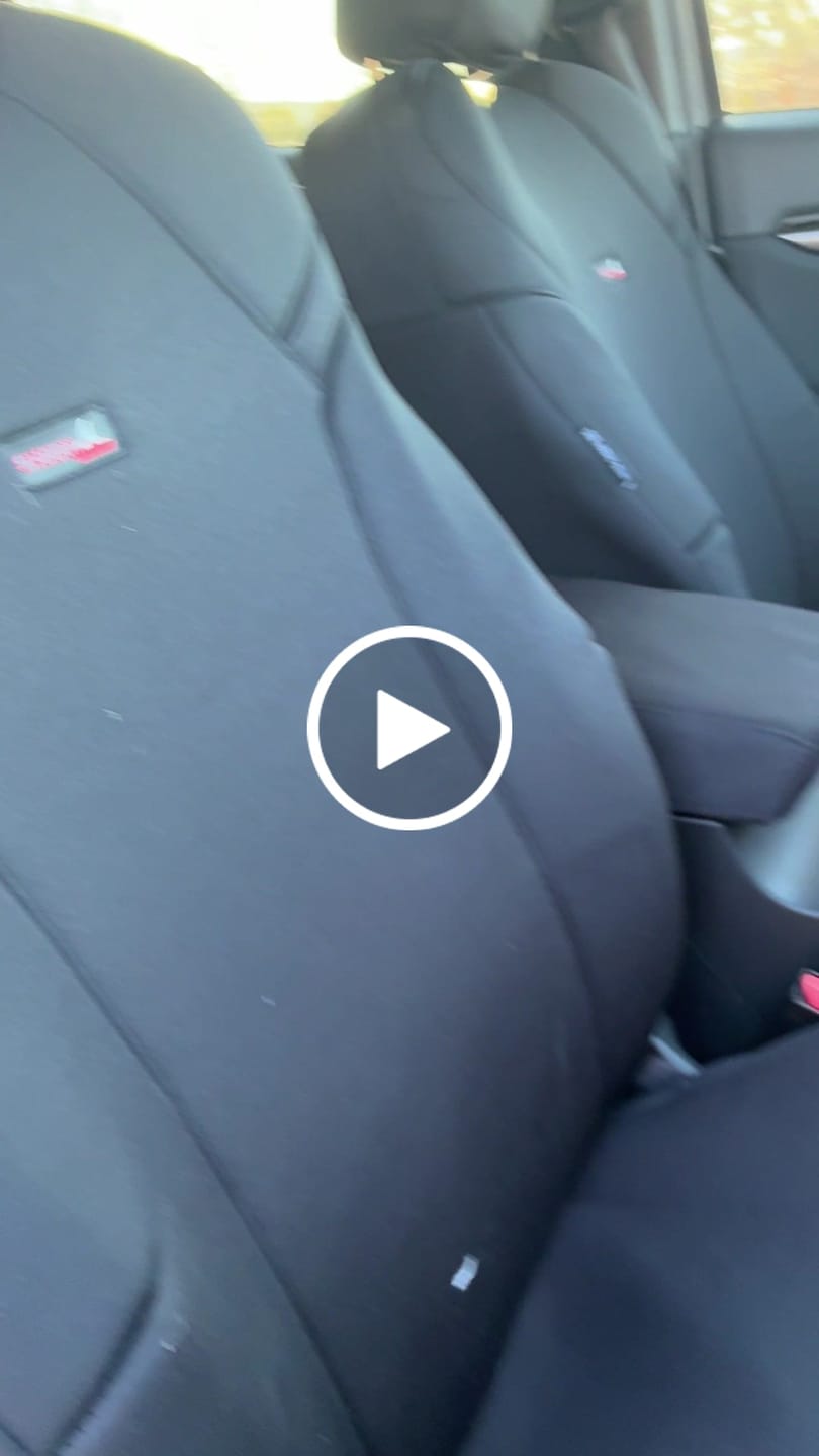 Customer video review of Sharkskin PLUS Seat Covers for Isuzu MU-X 5 Seater (June/2021-On)