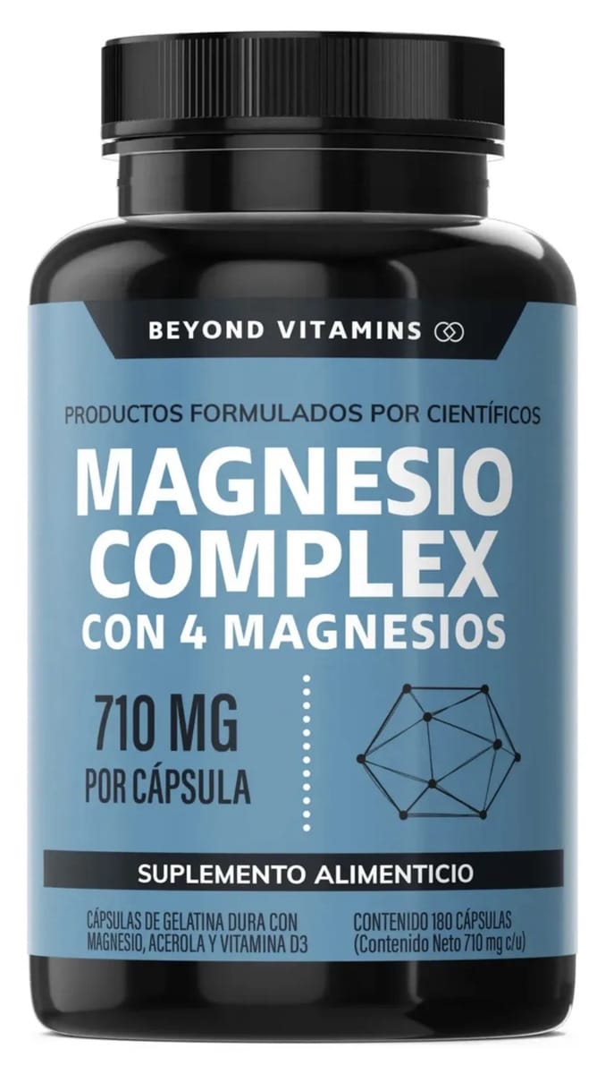 Customer photo review of Magnesio complex con 4 magnesios - 180 cápsulas